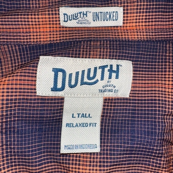 Duluth Trading Co Men's Relaxed Fit Armachillo Long Sleeve Shirt Large Tall - Picture 4 of 10